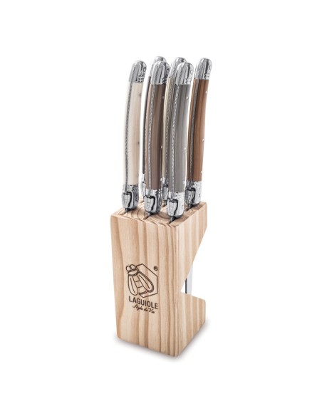 COLTELLERIA: vendita online SET 6 COLTELLI BISTECCA 11 CM PREMIUM LINE - TREASURE SCHOENHUBER in offerta