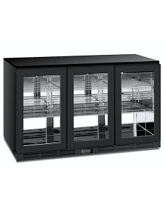 COLD BAR300 INOX FRIGO SOTTO BANCO SUBZERO TRE ANTE -2 C/+10 C V.220 W