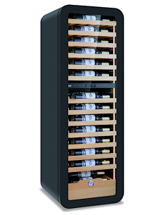 VINARIUS62 BLK FRIGO VINI +2 C+12 C/+12 C+20 C LT.268 V.220 W.130 MM.5