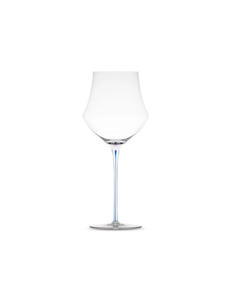 CALICI: vendita online CALICE MEMENTO WINE BLU 67 CL IN CRISTALLO SERAFINO ZANI in offerta