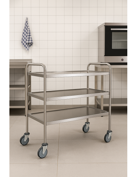 CARRELLI: vendita online CARRELLO DI SERVIZIO DUE PIANI MM.1085X590X935H in offerta