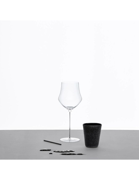 CALICI: vendita online CALICE MEMENTO WINE NERO 67 CL IN CRISTALLO SERAFINO ZANI in offerta