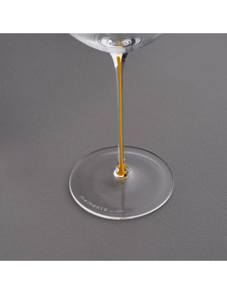 CALICI: vendita online CALICE MEMENTO WINE MANDARINO 67 CL IN CRISTALLO SERAFINO ZANI in offerta