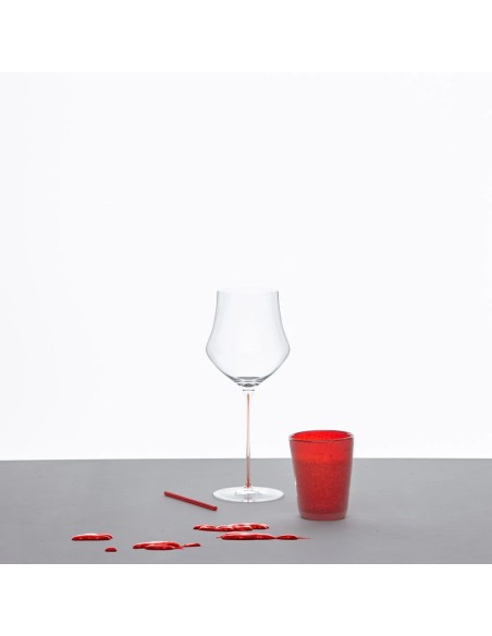 CALICI: vendita online CALICE MEMENTO WINE ROSSO 67 CL IN CRISTALLO SERAFINO ZANI in offerta
