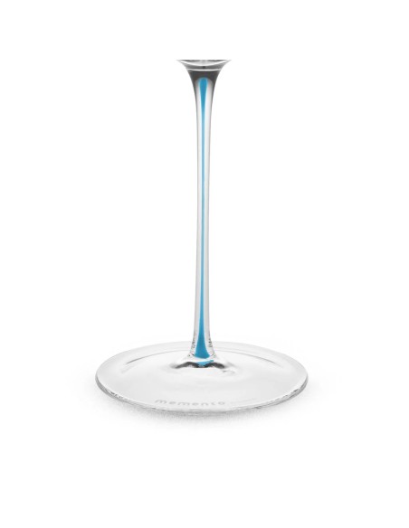 CALICI: vendita online CALICE MEMENTO WINE TURCHESE 67 CL IN CRISTALLO SERAFINO ZANI in offerta