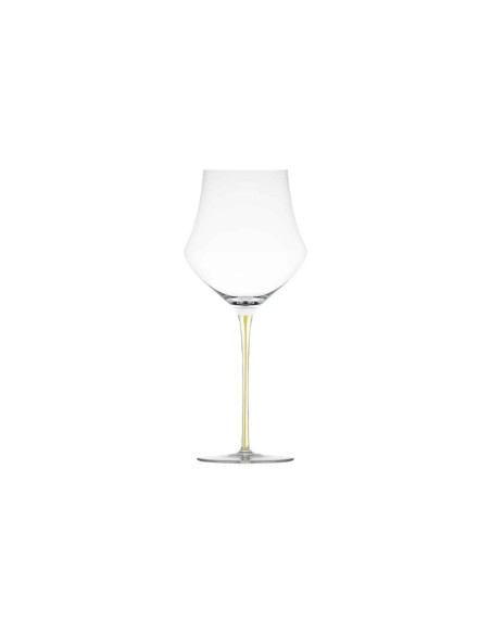 CALICI: vendita online CALICE MEMENTO WINE GIALLO 67 CL IN CRISTALLO SERAFINO ZANI in offerta