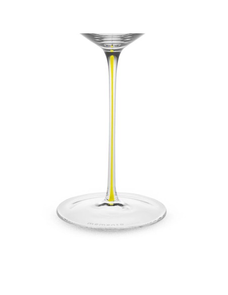 CALICI: vendita online CALICE MEMENTO WINE GIALLO 67 CL IN CRISTALLO SERAFINO ZANI in offerta