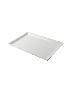 VASSOI-TAGLIERI: vendita online VASSOIO RETTANGOLARE AVORIO CM. 31X22X2 H in offerta