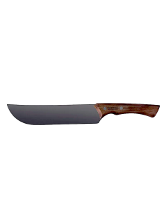 COLTELLERIA: vendita online COLTELLO CARNE CHURRASCO BLACK 19,2 CM MANICO IN LEGNO TRAMONTINA in offerta