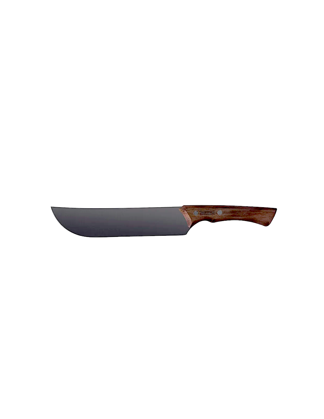 COLTELLERIA: vendita online COLTELLO CARNE CHURRASCO BLACK 19,2 CM MANICO IN LEGNO TRAMONTINA in offerta