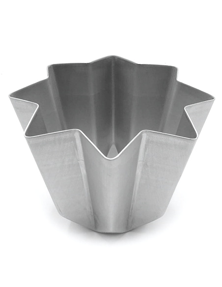 FORMA PANDORO KG.1 CM.23X17H ALLUMINIO