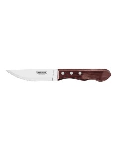 COLTELLERIA: vendita online COLTELLO BISTECCA CHURRASCO 13 CM MANICO POLYWOOD INTARSIATO TRAMONTINA in offerta