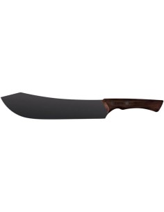 COLTELLERIA: vendita online COLTELLO CARNE CURVO CHURRASCO BLACK 24,1 CM MANICO IN LEGNO TRAMONTINA in offerta