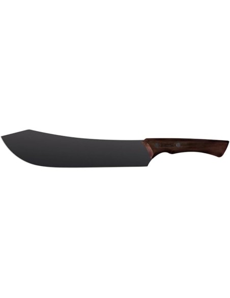 COLTELLERIA: vendita online COLTELLO CARNE CURVO CHURRASCO BLACK 24,1 CM MANICO IN LEGNO TRAMONTINA in offerta