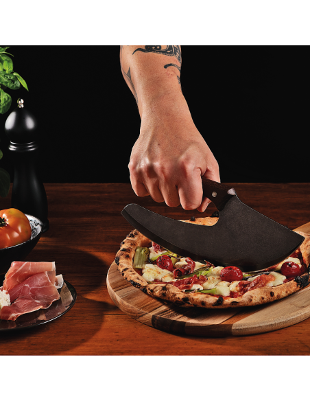 COLTELLERIA: vendita online COLTELLO MULTIUSO CHURRASCO BLACK 27 CM MANICO IN LEGNO TRAMONTINA in offerta