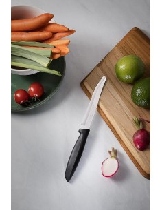 COLTELLERIA: vendita online COLTELLO TAVOLA PLEANUS 11,4 CM MANICO NERO SET 6 PEZZI TRAMONTINA in offerta 2