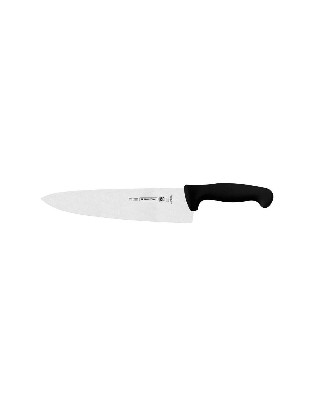 COLTELLERIA: vendita online COLTELLO CARNE PROFESSIONAL BLACK 25 CM MANICO IN POLIPROPILENE TRAMONTINA in offerta