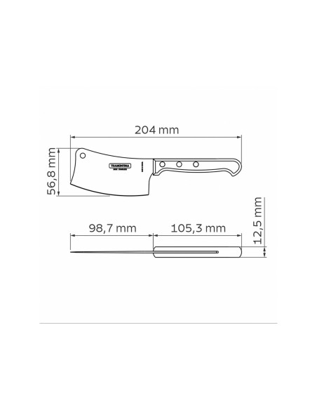 COLTELLERIA: vendita online COLTELLO FALCETTA 9 CM MANICO POLYWOOD MARRONE in offerta