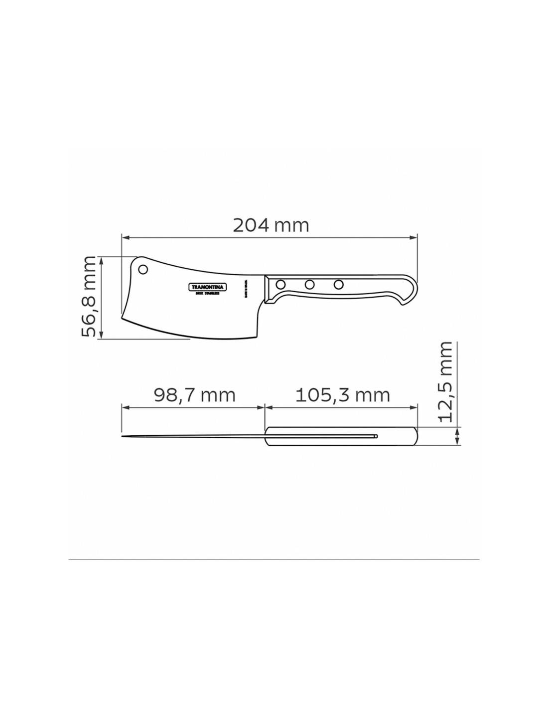 COLTELLERIA: vendita online COLTELLO FALCETTA 9 CM MANICO POLYWOOD MARRONE in offerta