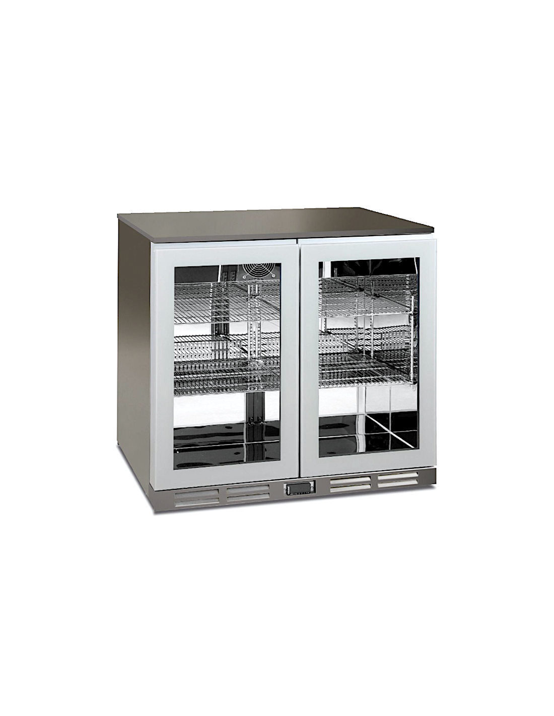 BANCHI E RETROBANCHI BAR: vendita online FRIGO SOTTO BANCO COLD BAR200 INOX SUBZERO DUE ANTE -2 C/+10 C MM.900X515X835H KLIMA...