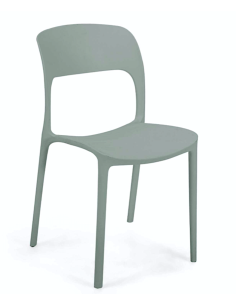 SEDIE-POLTRONE: vendita online SEDIA RISTO VERDE SALVIA IN POLIPROPILENE IMPILABILE VACCHETTI in offerta
