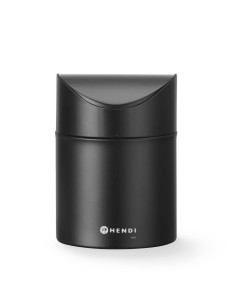 CESTINO PER RIFIUTI DA TAVOLO CON COPERCHIO OSCILLANTE LT.1,2 COLORE N