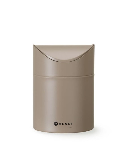 CESTINO PER RIFIUTI DA TAVOLO CON COPERCHIO OSCILLANTE LT.1,2 COLORE B