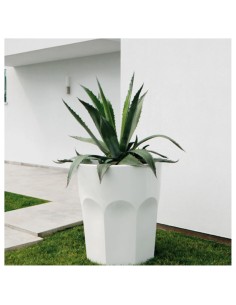 COMPLEMENTI D'ARREDO: vendita online VASO CUBALIBRE LUMINOSO Ø 88 ALTEZZA 98 CM NEUTRO IN POLIETILENE PLUST in offerta 2