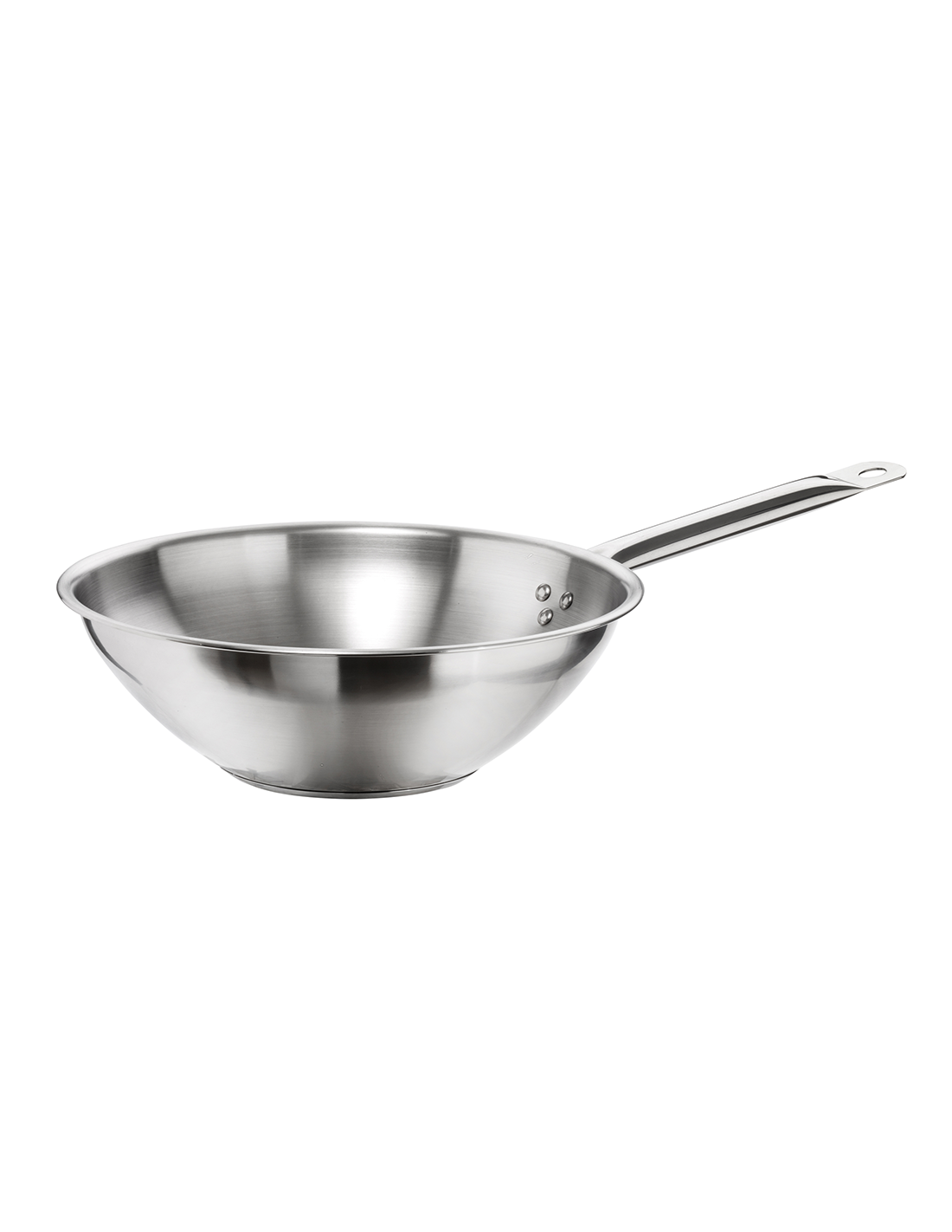 ACCIAIO: vendita online WOK 1 MANICO MASTER Ø 30 CM IN ACCIAIO INOX PINTINOX in offerta