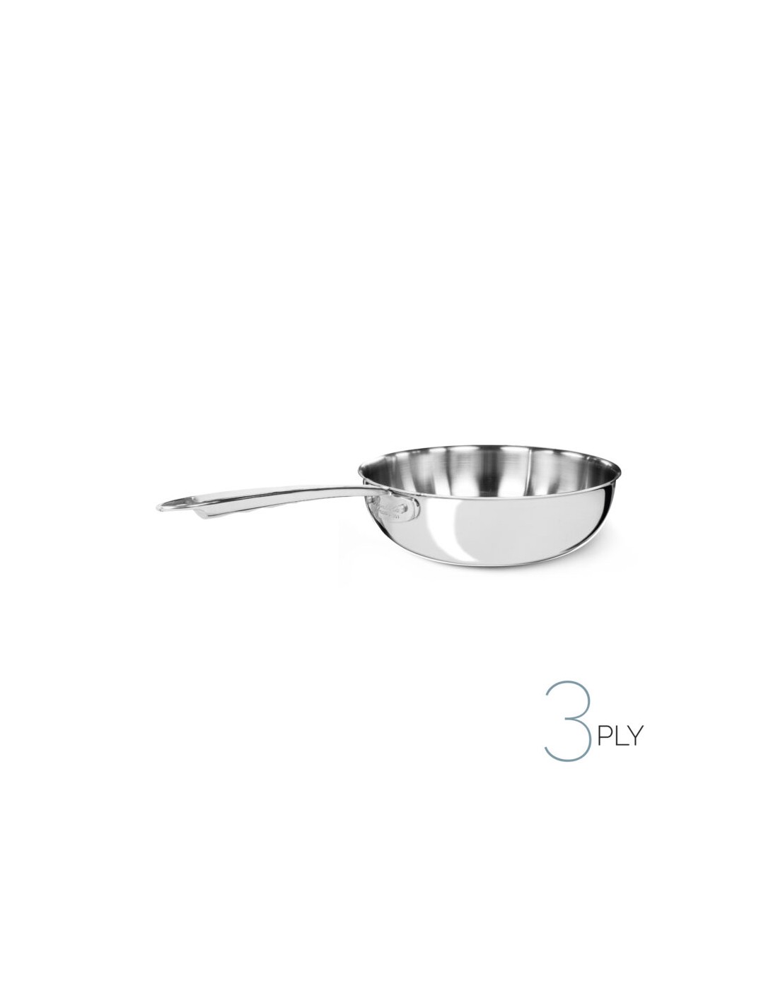 ALUINOX: vendita online WOK MANTECARE ALUINOX 1907 1 MANICO 24 CM H.9,5 in offerta