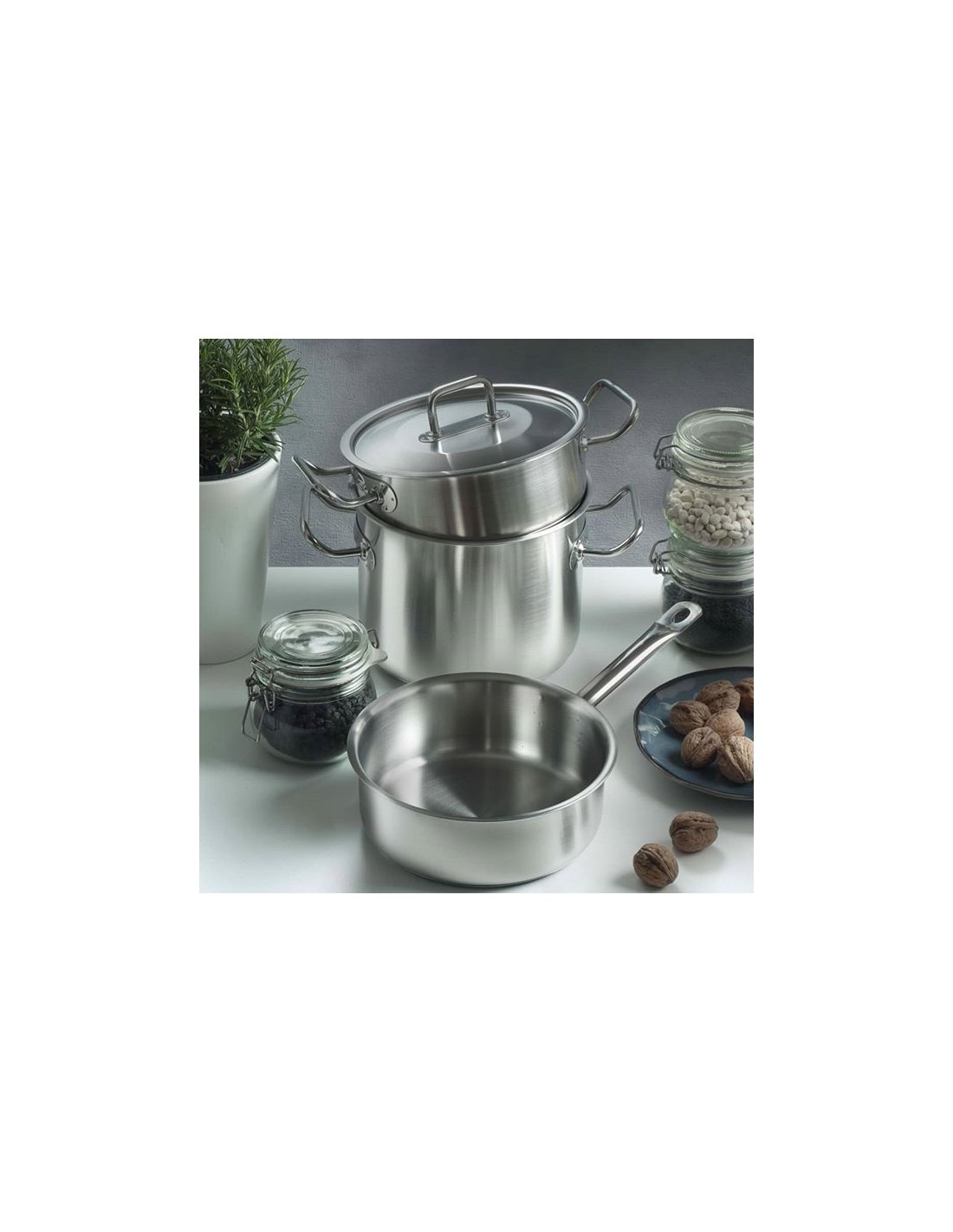 MASTER: vendita online CASSERUOLA FONDA 1 MANICO MASTER Ø 20 CM 3,75 LITRI IN ACCIAIO INOX PINTINOX in offerta