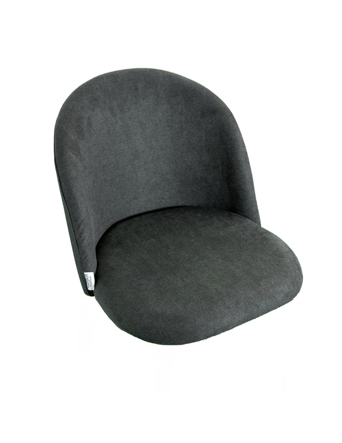 LUCY: vendita online SEDUTA SEDIA LUCY TESSUTO ANTIMACCHIA ANTRACITE VACCHETTI (NO GAMBE) in offerta