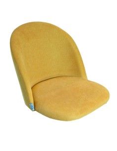 LUCY: vendita online SEDUTA SEDIA LUCY TESSUTO ANTIMACCHIA GIALLO SENAPE POPOLO HOTELLERIE (NO GAMBE) in offerta