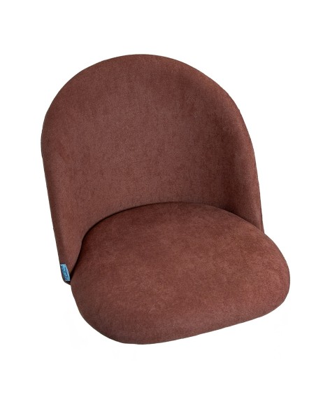 LUCY: vendita online SEDUTA SEDIA LUCY TESSUTO ANTIMACCHIA TERRACOTTA POPOLO HOTELLERIE (NO GAMBE) in offerta