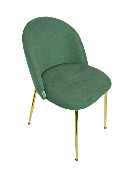 LUCY: vendita online SEDUTA SEDIA LUCY TESSUTO ANTIMACCHIA VERDE VACCHETTI (NO GAMBE) in offerta