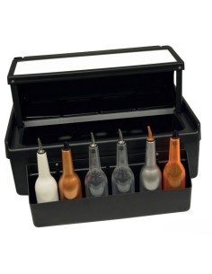 DRINK STATION-POSTAZIONI BAR: vendita online DRINK STATION ABS NERO CON LED COMPATTA 69 X 47 X 24 CM THE BARS in offerta