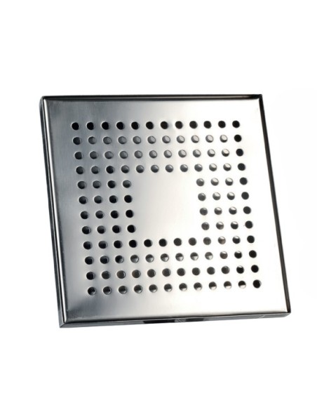 TAPPETINI: vendita online TAPPETINO QUADRO PER BARTENDER 15 X 15 X 1,5 CM IN ACCIAIO INOX THE BARS in offerta