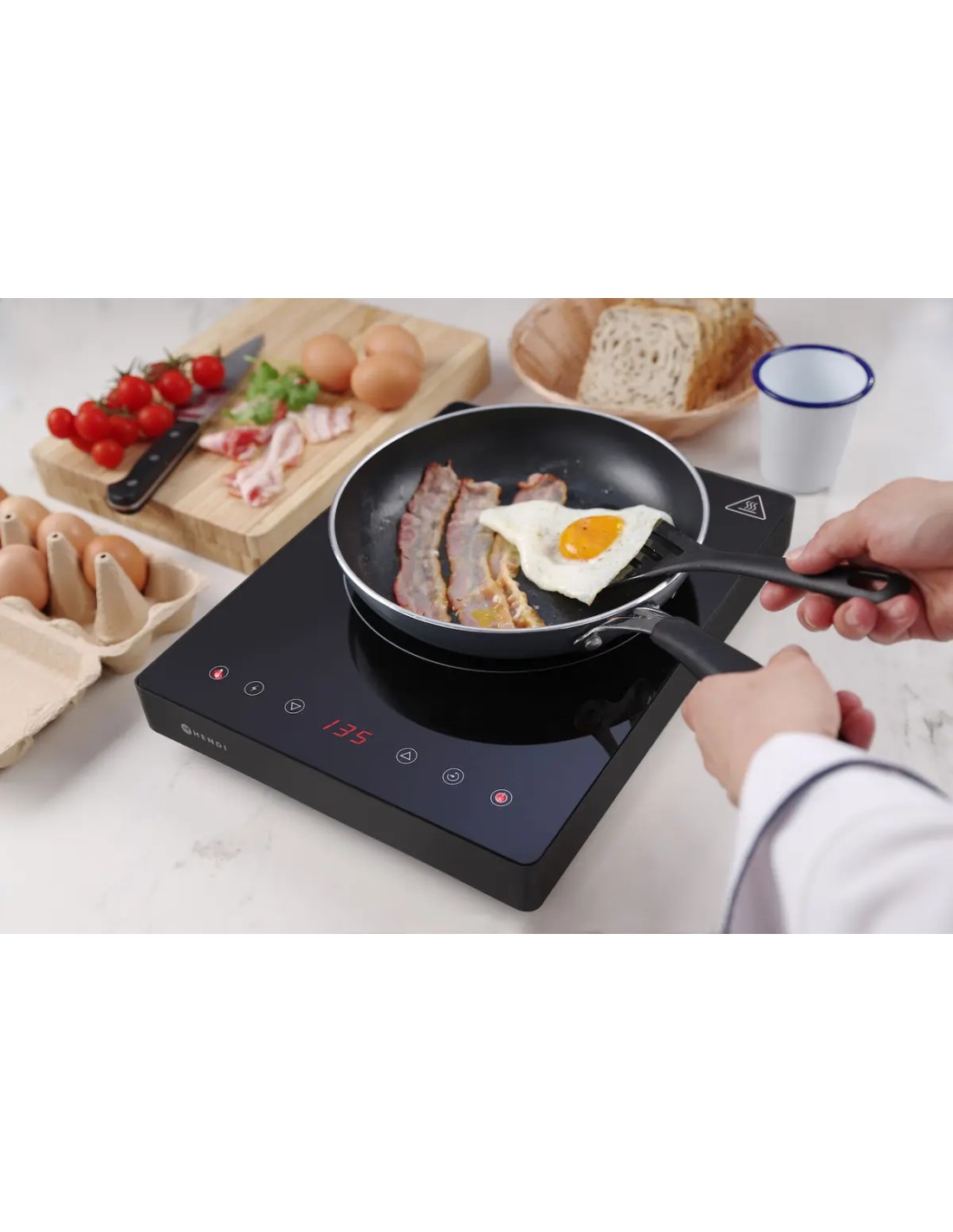 PIASTRE COTTURA: vendita online PIASTRA A INDUZIONE KITCHEN LINE W.2000 MM.297X411X57H in offerta