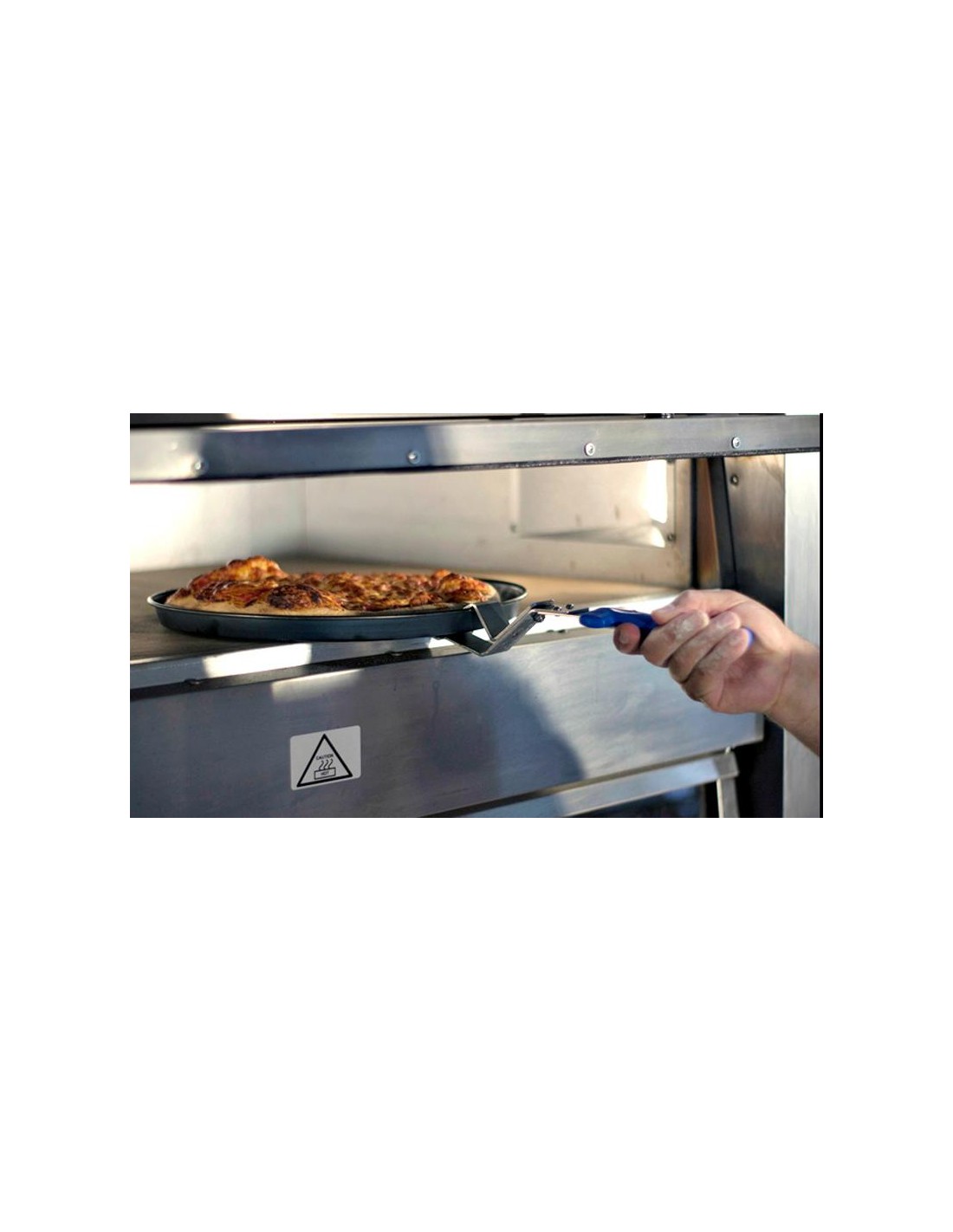 UTENSILI-SPAZZOLE: vendita online PINZA PER TEGLIA IN ACCIAIO GI.METAL in offerta