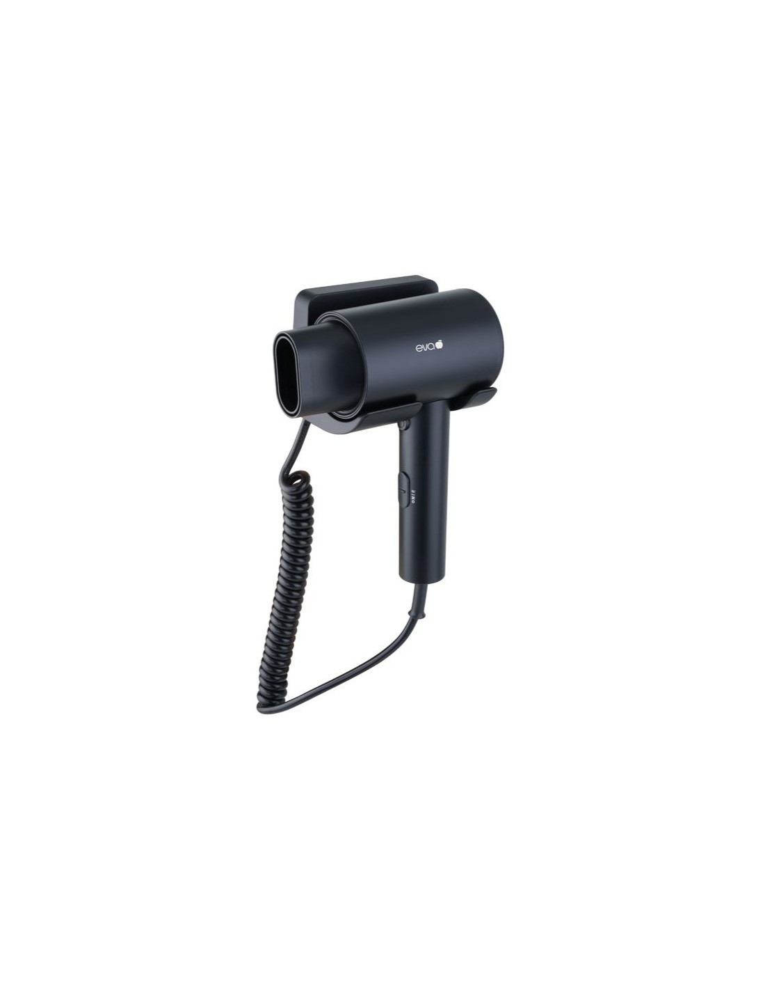 ASCIUGACAPELLI-ASCIUGAMANI: vendita online ASCIUGACAPELLI DA PARETE EVA PRO NERO 2000 W KAUFGUT in offerta