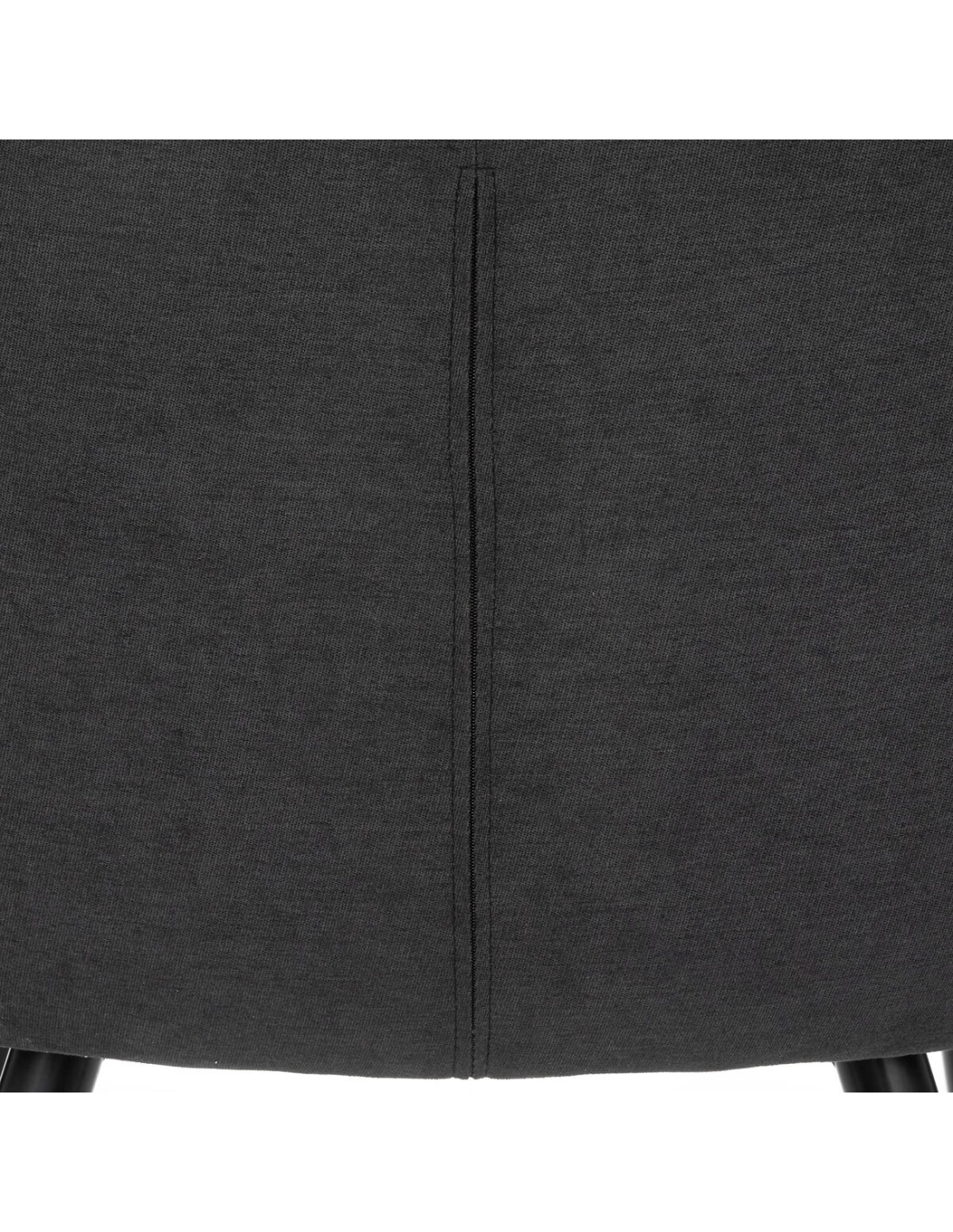 SEDIE-POLTRONE: vendita online POLTRONA VISOCA ATMOSPHERA IN TESSUTO NERO 61,5 X 57 ALTEZZA 83 CM in offerta