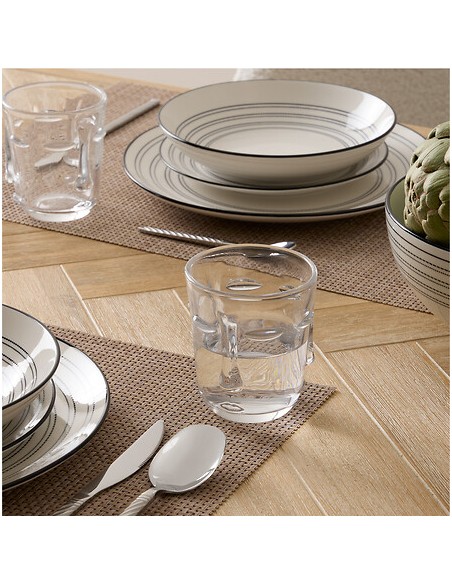 BICCHIERI: vendita online SET 6 BICCHIERI VISAGE 30 CL IN VETRO TRASPARENTE SECRET DE GOURMET in offerta