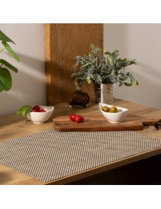 TOVAGLIETTE-RUNNER-SOTTOBICCHIERI: vendita online TOVAGLIETTA MAOLI 50 X 35 CM BEIGE IN PVC E POLIESTERE SECRET DE GOURMET in... 2