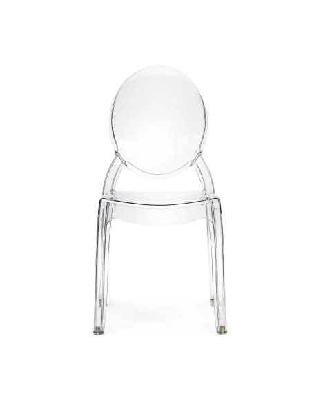 SEDIE-POLTRONE: vendita online SEDIA ROSE CRYSTAL IN POLICARBONATO TRASPARENTE SAL.MAR. in offerta