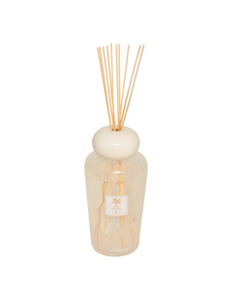 PROFUMATORI: vendita online DIFFUSORE BELLI 2 LITRI FIORI DI LOTO IN VETRO CON BACCHETTE ATMOSPHERA in offerta