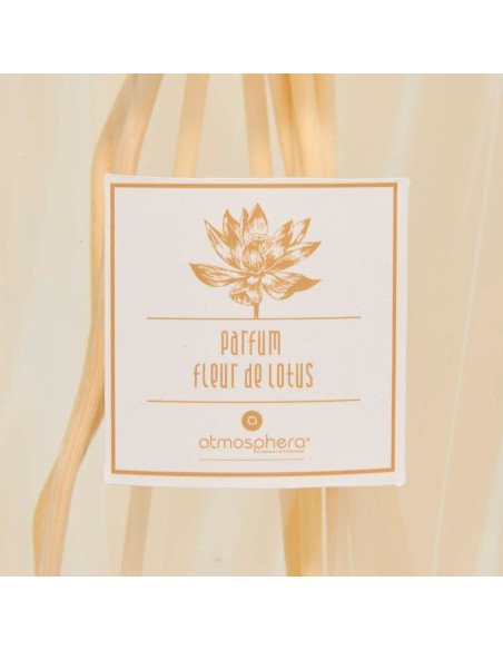 PROFUMATORI: vendita online DIFFUSORE BELLI 2 LITRI FIORI DI LOTO IN VETRO CON BACCHETTE ATMOSPHERA in offerta