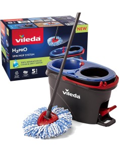 ACCESSORI: vendita online VILEDA H2PRO SPIN MOP SYSTEM LAVAPAVIMENTI CON CENTRIFUGA in offerta