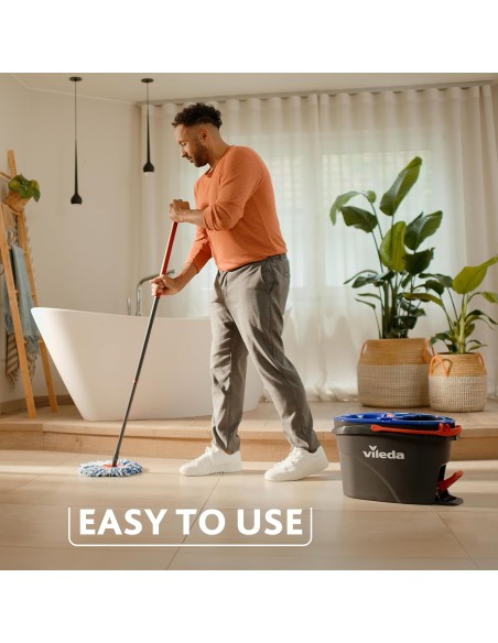ACCESSORI: vendita online VILEDA H2PRO SPIN MOP SYSTEM LAVAPAVIMENTI CON CENTRIFUGA in offerta