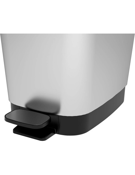 PATTUMIERE-GETTACARTE: vendita online PATTUMIERA CHIC BIN 30 LITRI IN ACCIAIO CON PEDALE KETER in offerta