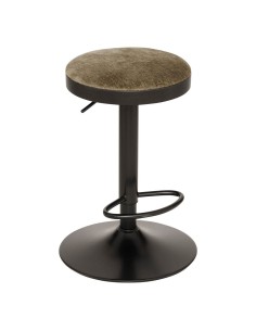 SGABELLI: vendita online SGABELLO BAR ILSA NERO-KAKI ALTEZZA 76 CM ATMOSPHERA in offerta